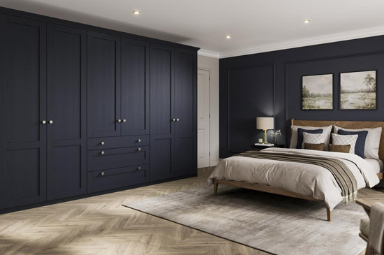Bespoke Bedroom Wardrobe made in Dublin.